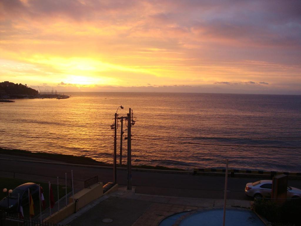 Aparthotel Bahia Bonita Concon Bagian luar foto